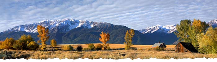 Wallowa County Fall Panorama. Photography by Mary Edwards
